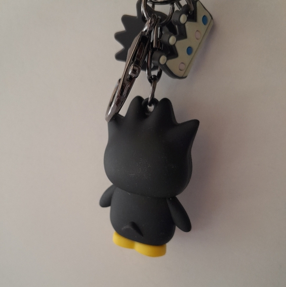 Black Keychain Bag Charm - Picture 5 of 5